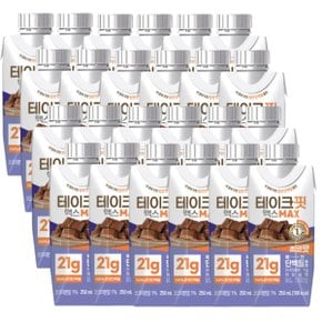 테이크핏 초코 초콜릿 250ml X 24개 단백질 프로틴