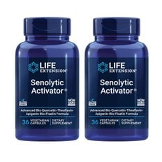 라이프 익스텐션 세놀리틱 Senolytic Activator 36캡슐 2팩