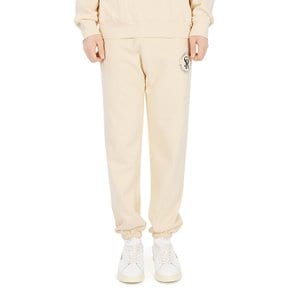 23SS 공용 스웨드 조거 팬츠(크림/블랙) S&R SWEATPANT CREAM/BLACK