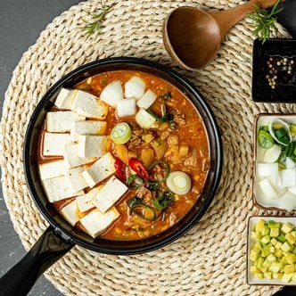 다농이네 담백하고 구수한 우삼겹 된장찌개 (1040g) 2-3인분