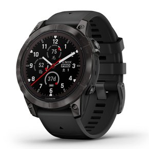 가민(GARMIN) fenix 7 Pro Sapphire Dual Power Ti Carbon GrayBlack 태양 충전