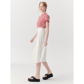 WED_Modern linen long skirt