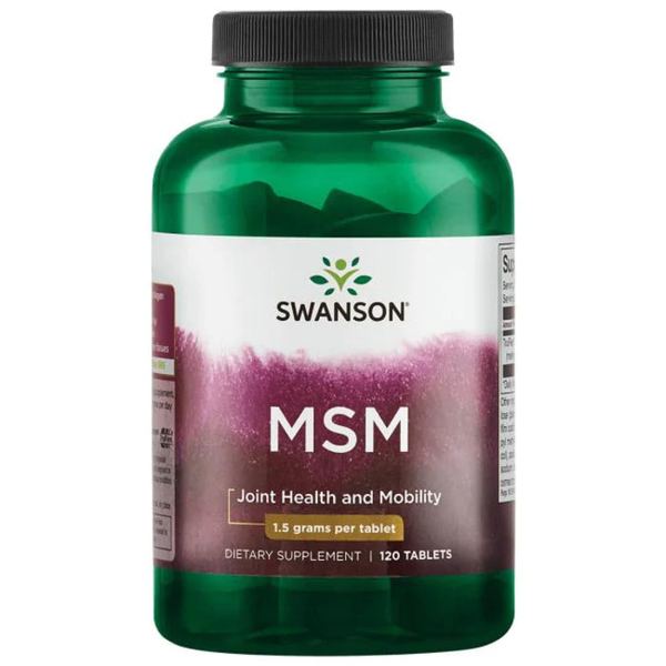 스완슨 엠에스엠 MSM 식이유황 1500mg 120 타블렛