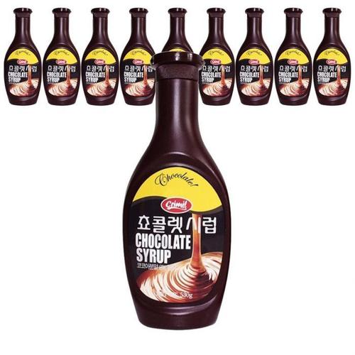 서강유업 초코시럽 530g x 10개(1)