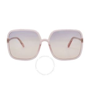 4827961 Dior Pink Gradient Square Ladies Sunglasses