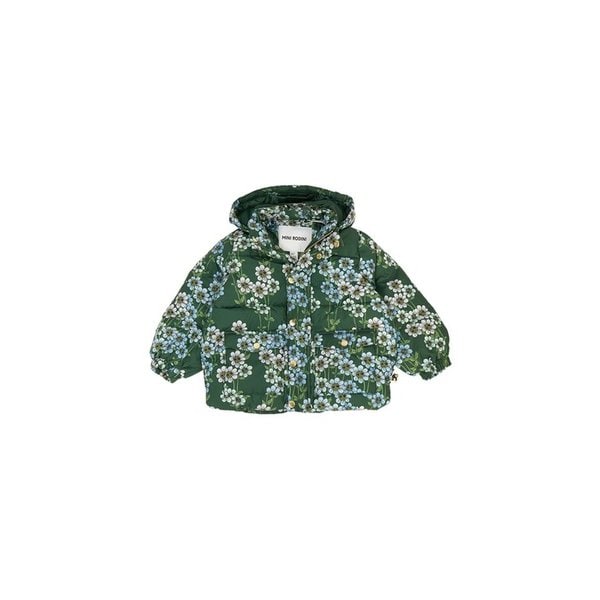 미니로디니 스크래치 키즈 패딩 점퍼 2471012075 GREEN 035