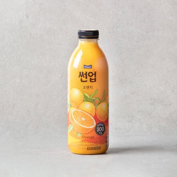 썬업 100% 오렌지 750mL