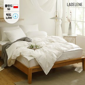 폴란드 다운90% 순면 구스이불 K 400g 봄여름용