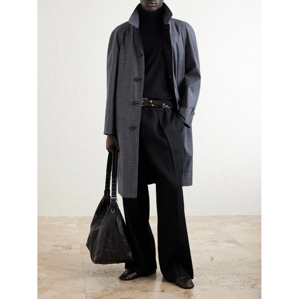 프린스 오브 웨일스 체크 울 카 코트 46376663162993546