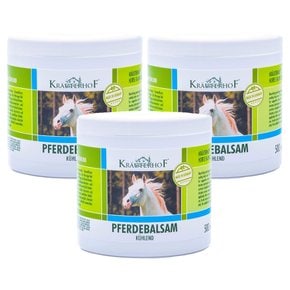 Krauterhof Pferdebalsam 독일 말크림 쿨링 냉각 마사지 젤 500ml 3팩