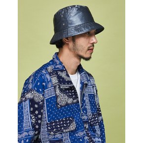 (Double Eyelet) Bucket Hat- Gray