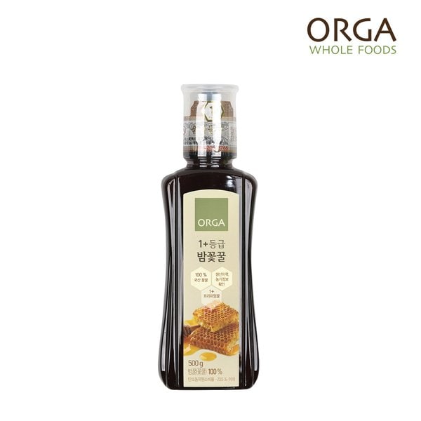 [올가] ORGA 1+등급 프리미엄 밤꽃꿀 500g