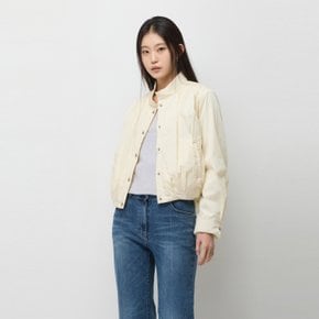 알렉사 솜패딩 블루종 점퍼_SAJP01611CR