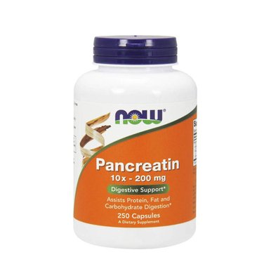 나우푸드 판크레아틴 Pancreatin 10X200mg 250정 2946