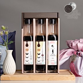 순창문옥례 우리콩 간장 종합세트 특선 4호(국간장250ml+진간장250ml+아이사랑간장250ml)