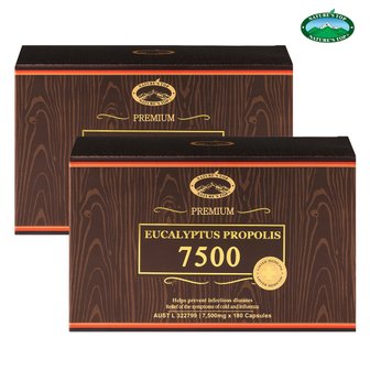  네이쳐스탑 호주 유칼립투스 프로폴리스 7500mg 180캡슐x2박스