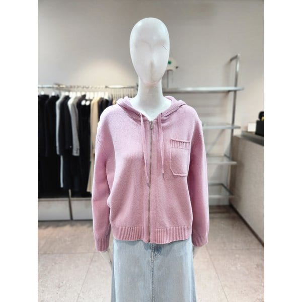 [여주점] [나이스클랍] 뒷판 부클 후드 집업 A261PWK111