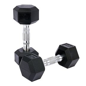 냄새없는 PEV 육각 덤벨 7kg 2개입 아령 홈트