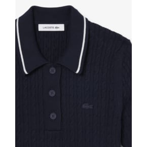 [시흥점] 여성 핑 케이블 스웨터 폴로 셔츠 AF0972-56G