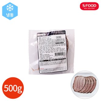  에스푸드 존쿡 델리미트 로스트비프 슬라이스 500g