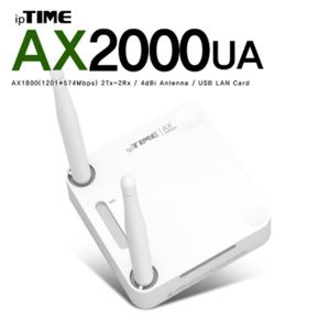 USB ipTIME아이피타임 무선 랜카드 AX2000UA 11ax