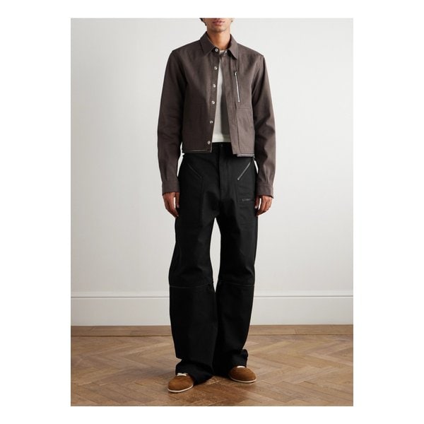 헤드온 코튼 캔버스 오버셔츠 브라운 46376663162875947