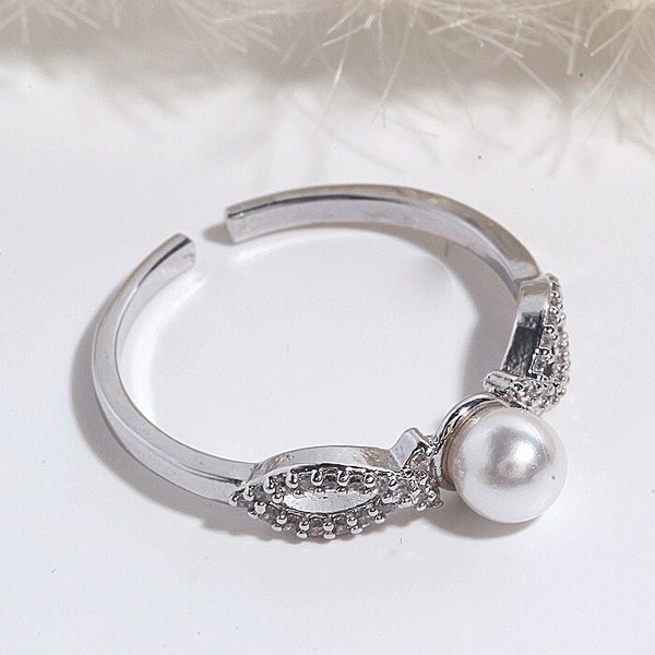 브니모아 진주 반지(5mm) RA0579