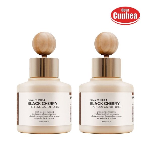 디어 쿠페아 차량용 디퓨저 블랙체리 80ml 2입 x1개