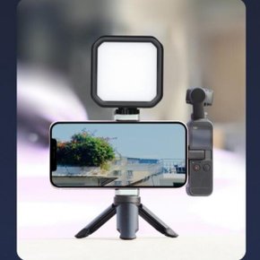 포켓액션캠 브이로그 카메라 유튜브 촬영 짐벌 (Apple+메탈클립+스탠드)