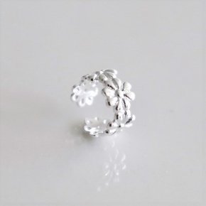 [Silver925] Neat flower earcuff_(1559023)