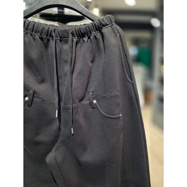 [시흥점] 합포 더블링 페이크새깅 스트링팬츠 /JGZK80805BK