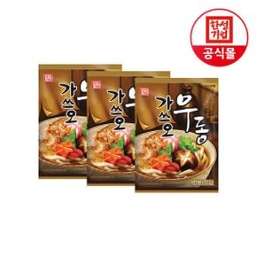 가쓰오 우동 1인분 232.5g X 3개