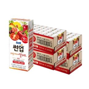 매일유업 썬업 과일 야채 샐러드 레드 200ml 96개