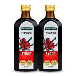 프리미엄로사 크랜베리 시럽 250ml 2병