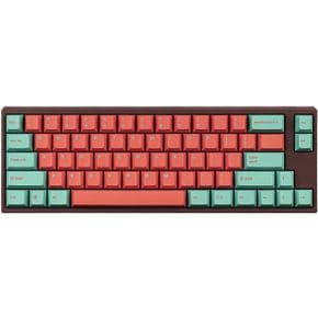 일본 레오폴드 키보드 Leopold x MK FC660M Vapor 65% 더블샷 PBT 기계 Cherry MX Silent Red 16