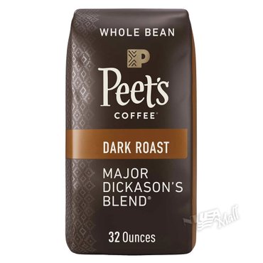  피츠 커피 메이저 딕카슨스 블렌드 다크 로스트 홀빈 907g PEET`S COFFEE MAJOR DICKASON`S BLEN