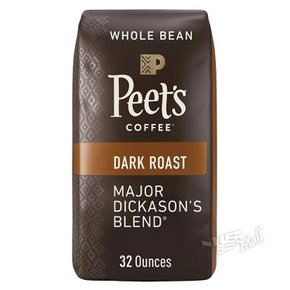 피츠 커피 메이저 딕카슨스 블렌드 다크 로스트 홀빈 907g PEET`S COFFEE MAJOR DICKASON`S BLEN