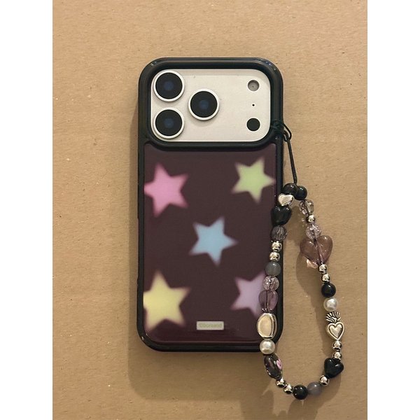 코코아에 빠진 별사탕 에폭시 범퍼 폰케이스 (에폭시/맥세이프글라스)