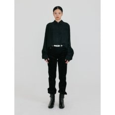 ZERIA Classic Straight Pants - Black