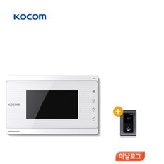 [셀프설치]코콤 ASTRO KVP-70C  7.0형 아나로그 2선식 비디오폰 인터폰 초인종포함
