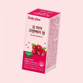 오 마이 크랜베리 정 요로건강 500mg X 90정 1통 2215808093 4899359