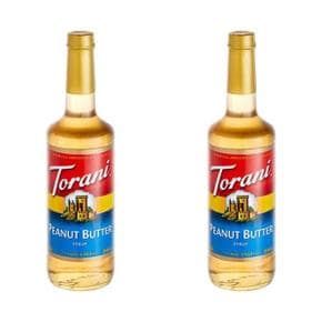 미국직구 Torani 토라니 피넛 버터 시럽 750ml 2팩 Peanut Butter