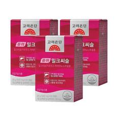 고려은단 퓨어 밀크씨슬 500mg x 60캡슐 3개