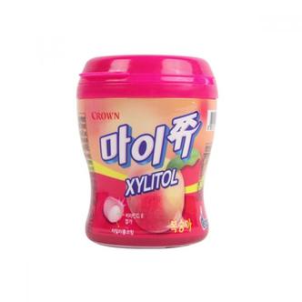 제이큐 마이쮸 캐러멜 크라운 복숭아 용기 110g X ( 2매입 )