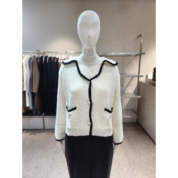 [여주점] [나이스클랍] 세일러카라 배색 가디건 A234PWK969