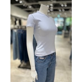 [파주점] [캘빈클라인진]여성 리파인트 립 베이비 반팔 티셔츠 470210G-Q3M