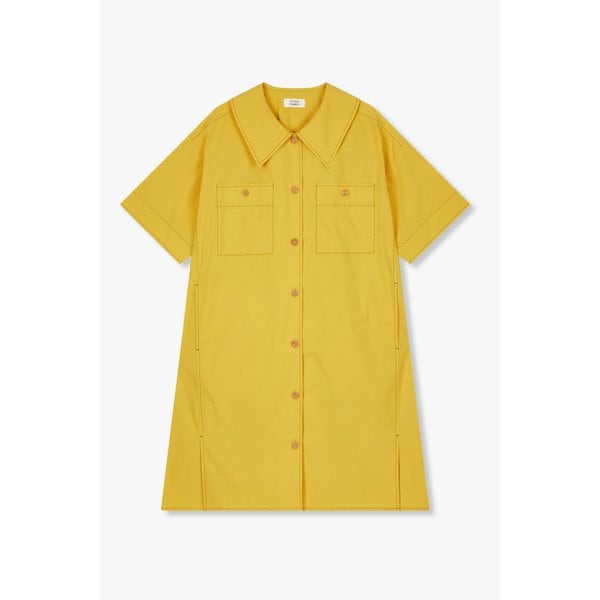 뒤턱 디테일 오버핏 원피스 9105241185026