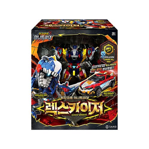 【新品未開封】レックスカイザー D9 ミニ特攻隊 ミニフォース 最強恐竜 8体 最強恐竜ミニフォース レックスカイザー - レイドバックモデリング