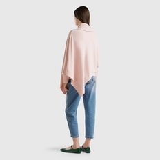 unbalanced knit cape_1235DU01A84D