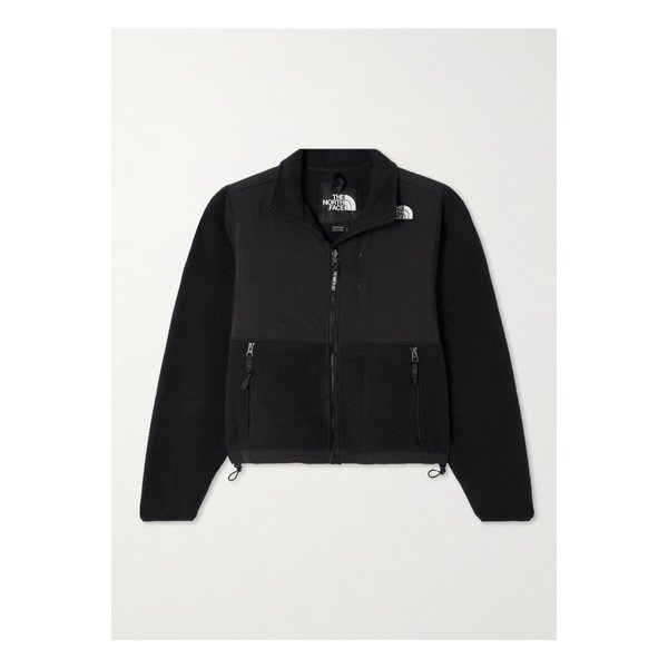 드날리 자수 셸 트리밍 폴라텍® 플리스 재킷 블랙 1647597360122389